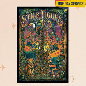 Stick Figure June 20 2025 Pnc Bank Arts Center Holmdel Nj Event Poster
